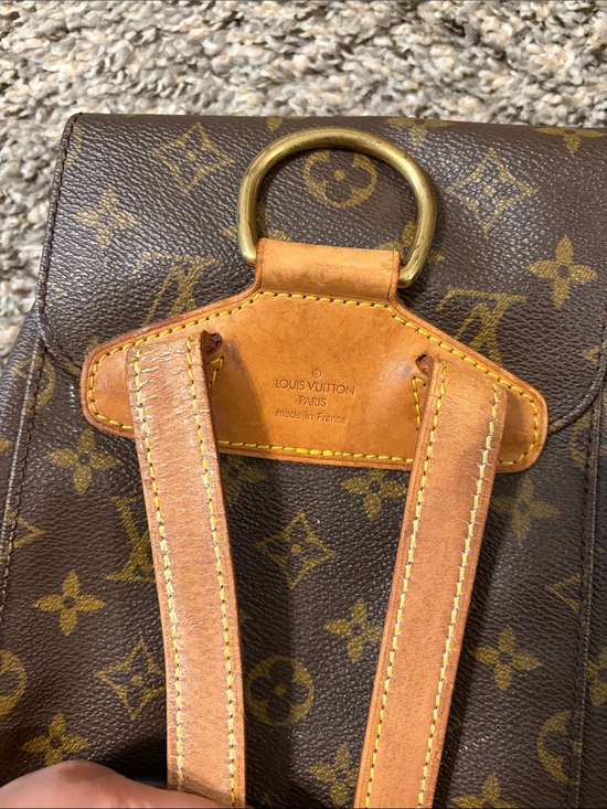 Louis Vuitton Montsouris MM Monogram Canvas Backpack - 1997 main image 10